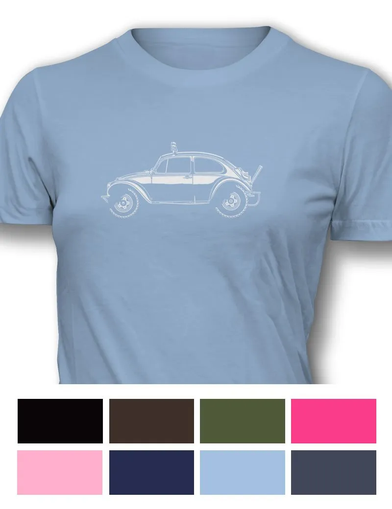 Volkswagen Beetle "Baja Bug" T-Shirt - Women - Side View