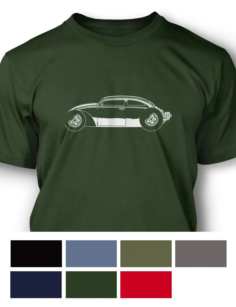Volkswagen Beetle "VolksRod" T-Shirt - Men - Side View