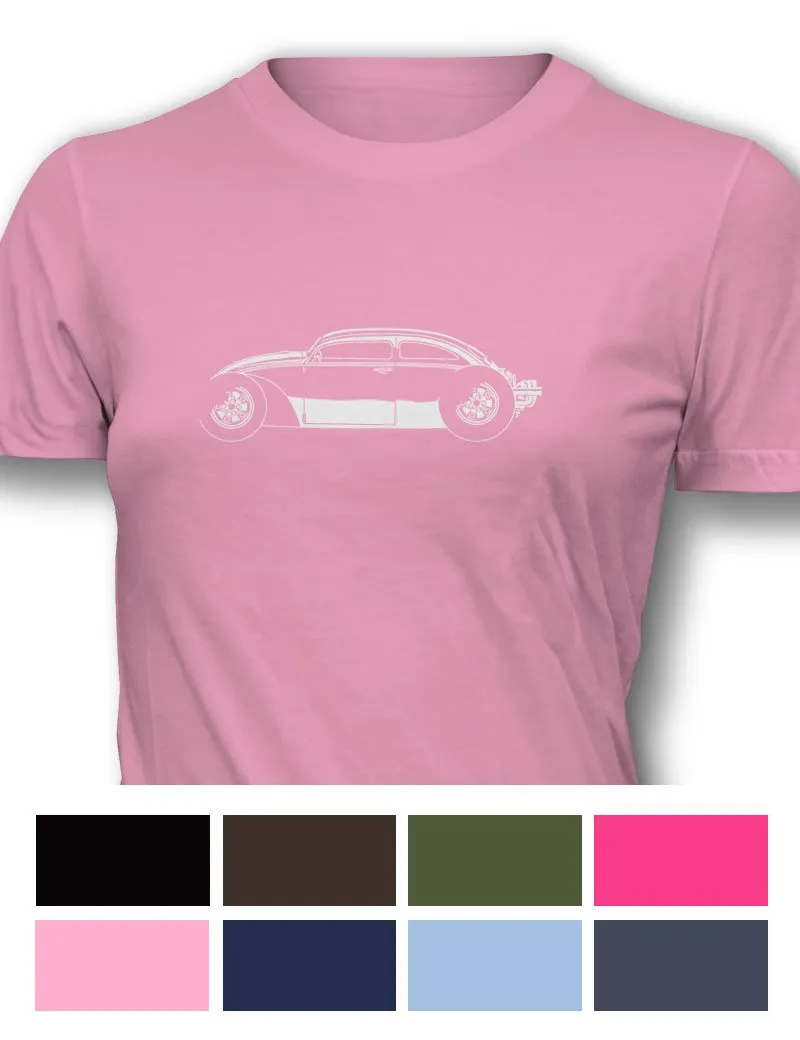 Volkswagen Beetle "VolksRod" T-Shirt - Women - Side View