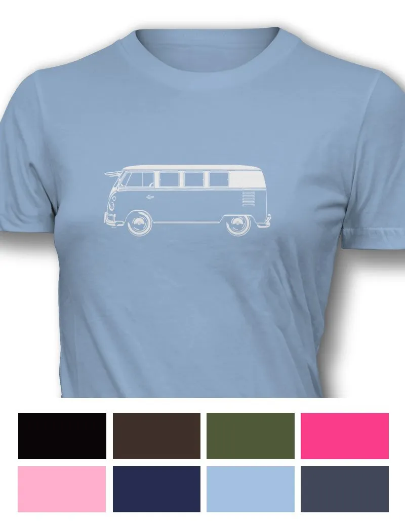 Volkswagen Kombi Bus Standard T-Shirt - Women - Side View