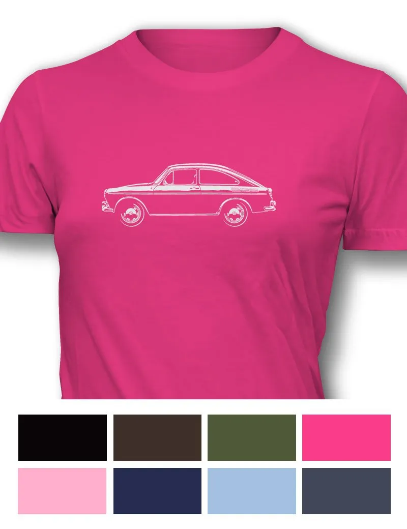 Volkswagen Type 3 Fastback 1600TL T-Shirt - Women - Side View