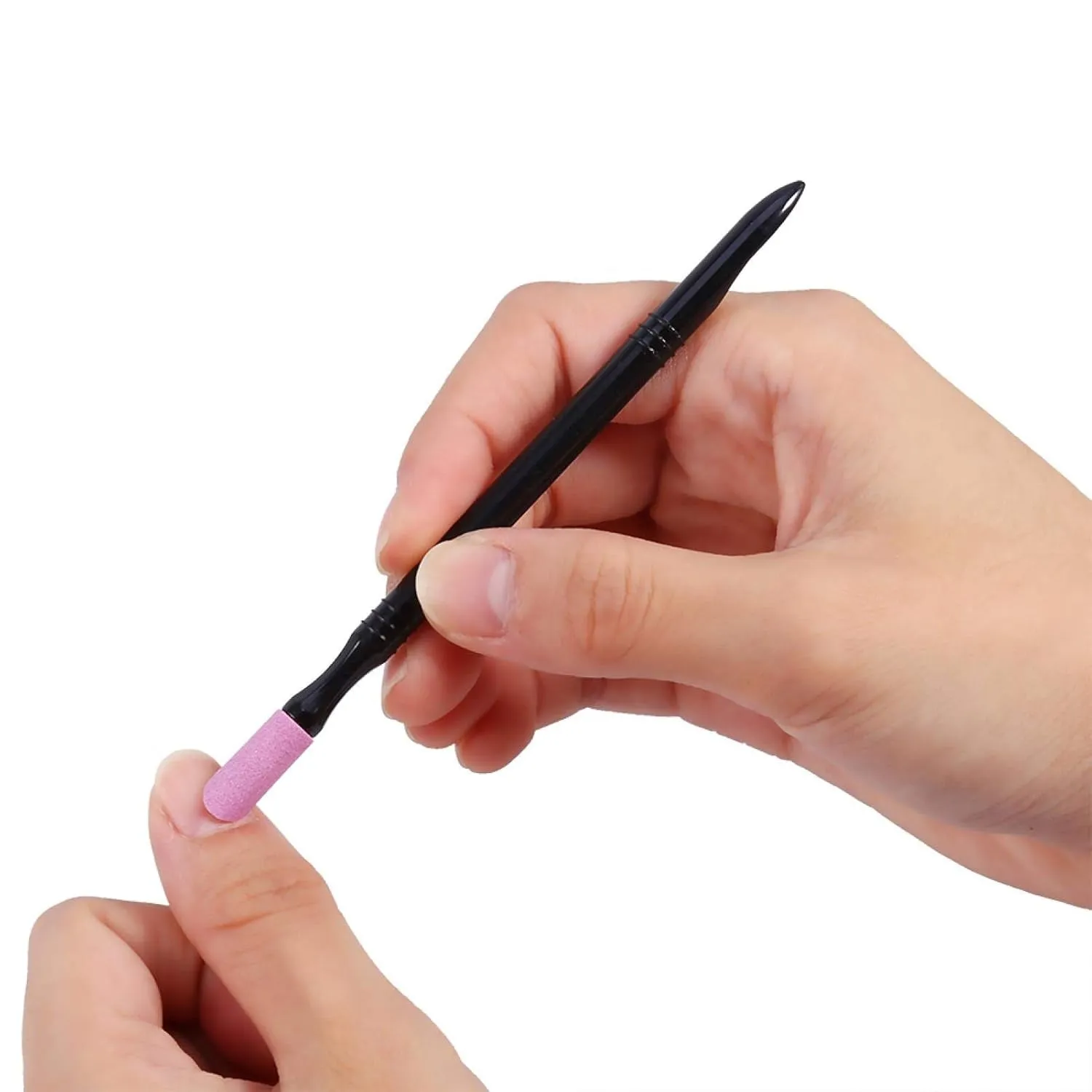 Washable Reusable Nail Stick Pen, Durable Cuticle Pusher, for Household Nail Salon
