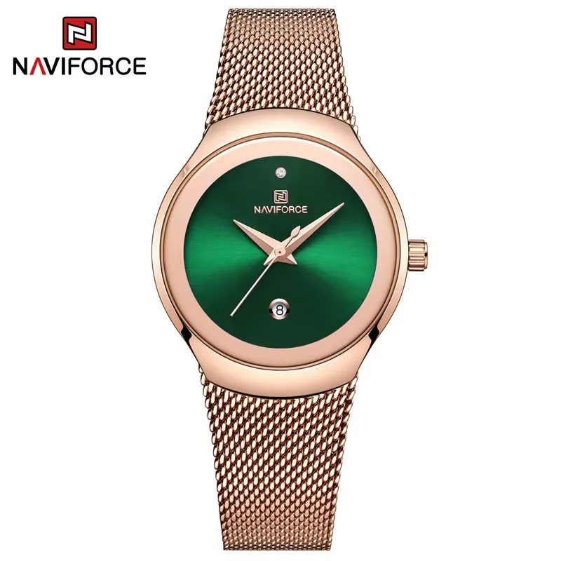 Watch Women Fashion Dress Quartz Watches Lady Stainless Steel Waterproof Wristwatch Simple Girl Clock Relogio Feminino
