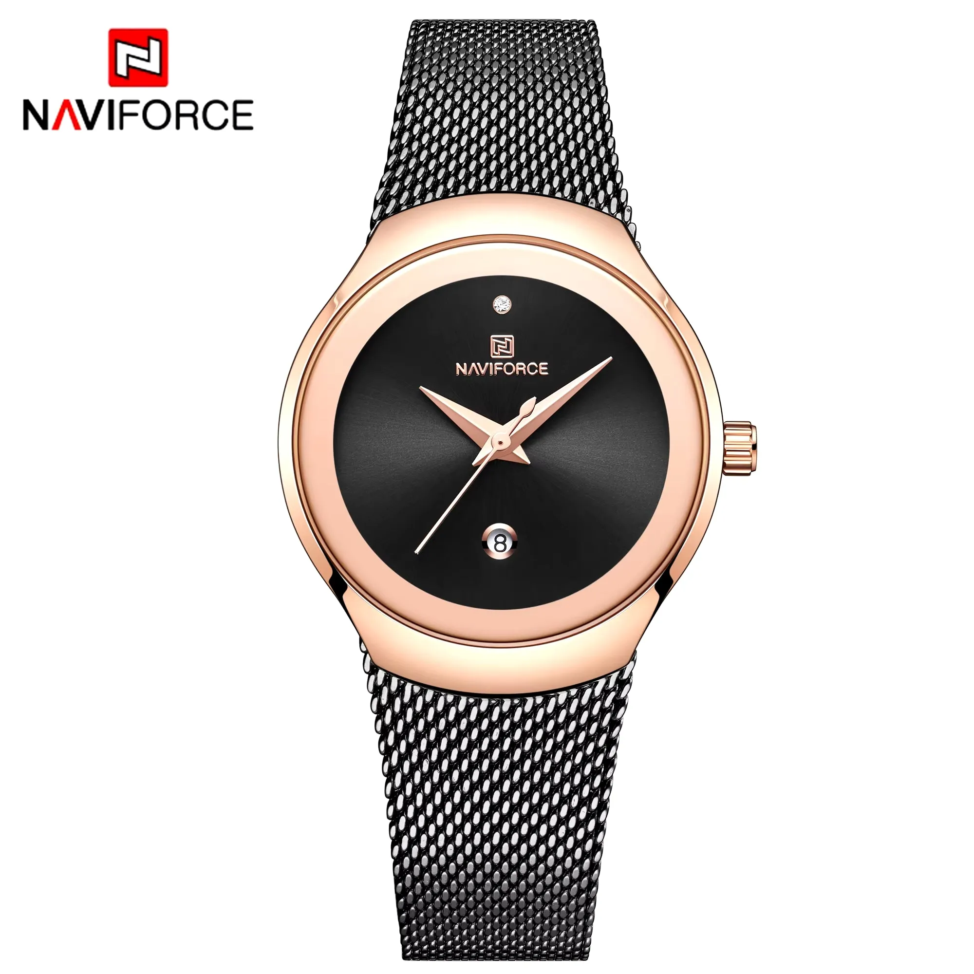 Watch Women Fashion Dress Quartz Watches Lady Stainless Steel Waterproof Wristwatch Simple Girl Clock Relogio Feminino