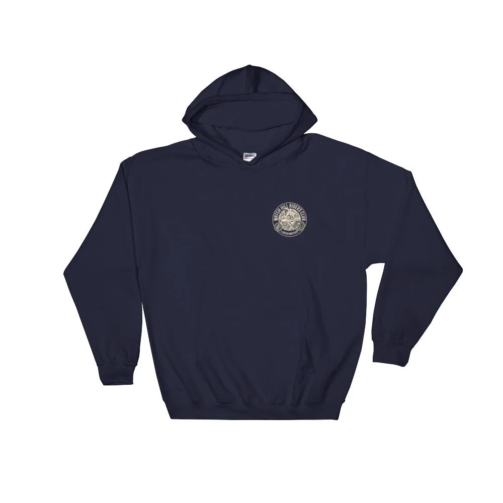 Watchill'n 'Riders Club' - Hooded Sweatshirt (Tan)