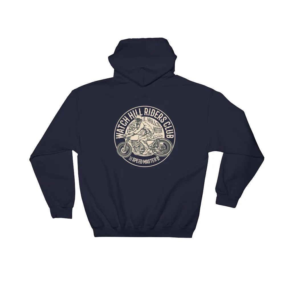 Watchill'n 'Riders Club' - Hooded Sweatshirt (Tan)