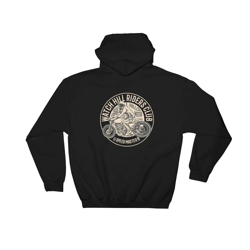 Watchill'n 'Riders Club' - Hooded Sweatshirt (Tan)
