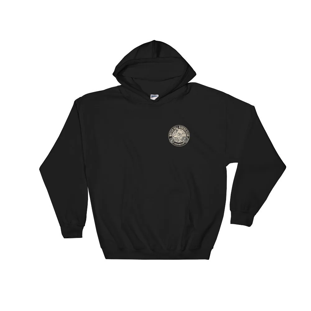 Watchill'n 'Riders Club' - Hooded Sweatshirt (Tan)