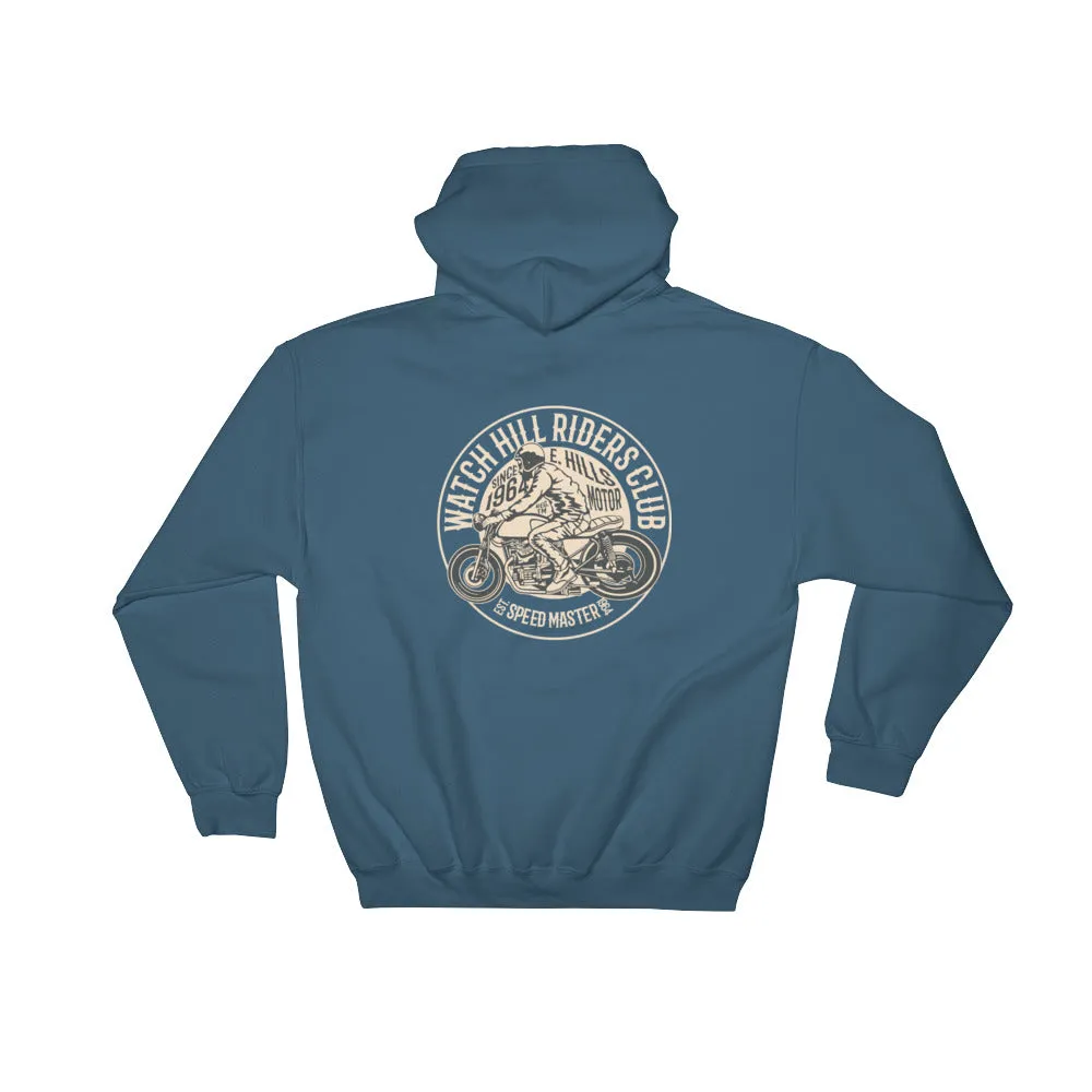 Watchill'n 'Riders Club' - Hooded Sweatshirt (Tan)