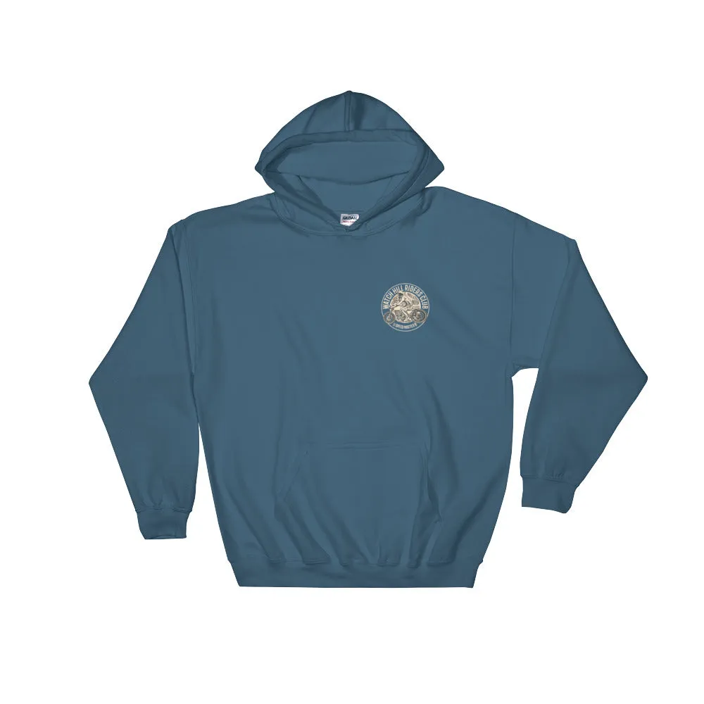 Watchill'n 'Riders Club' - Hooded Sweatshirt (Tan)