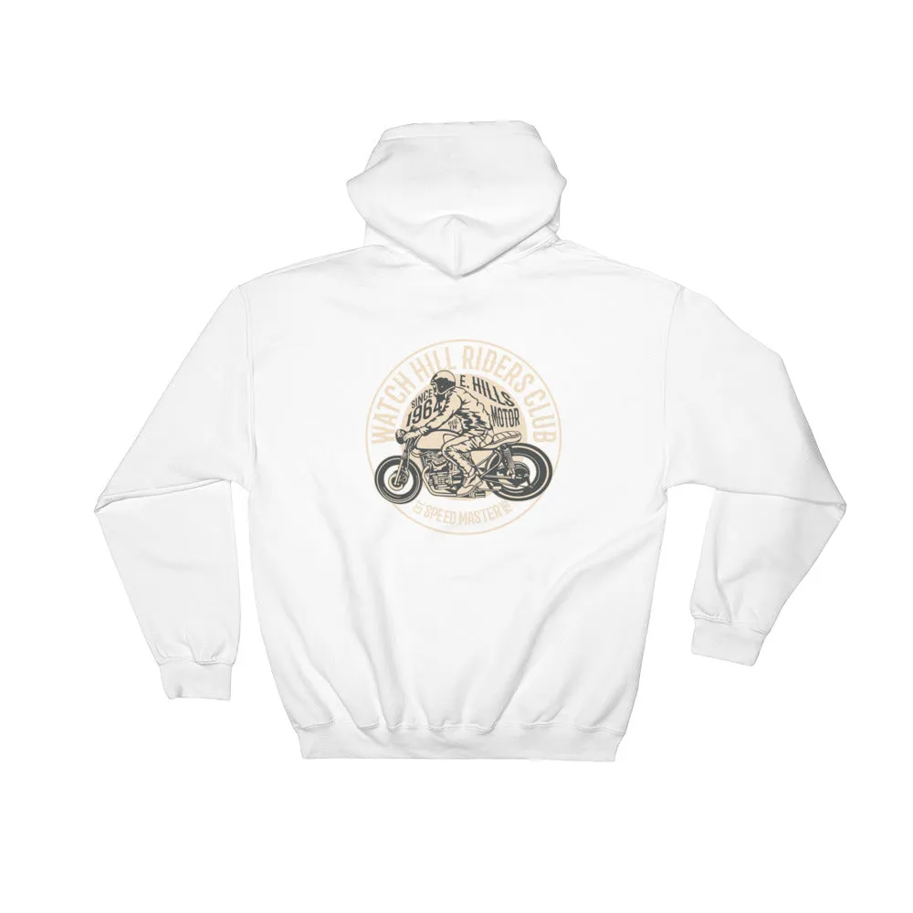 Watchill'n 'Riders Club' - Hooded Sweatshirt (Tan)