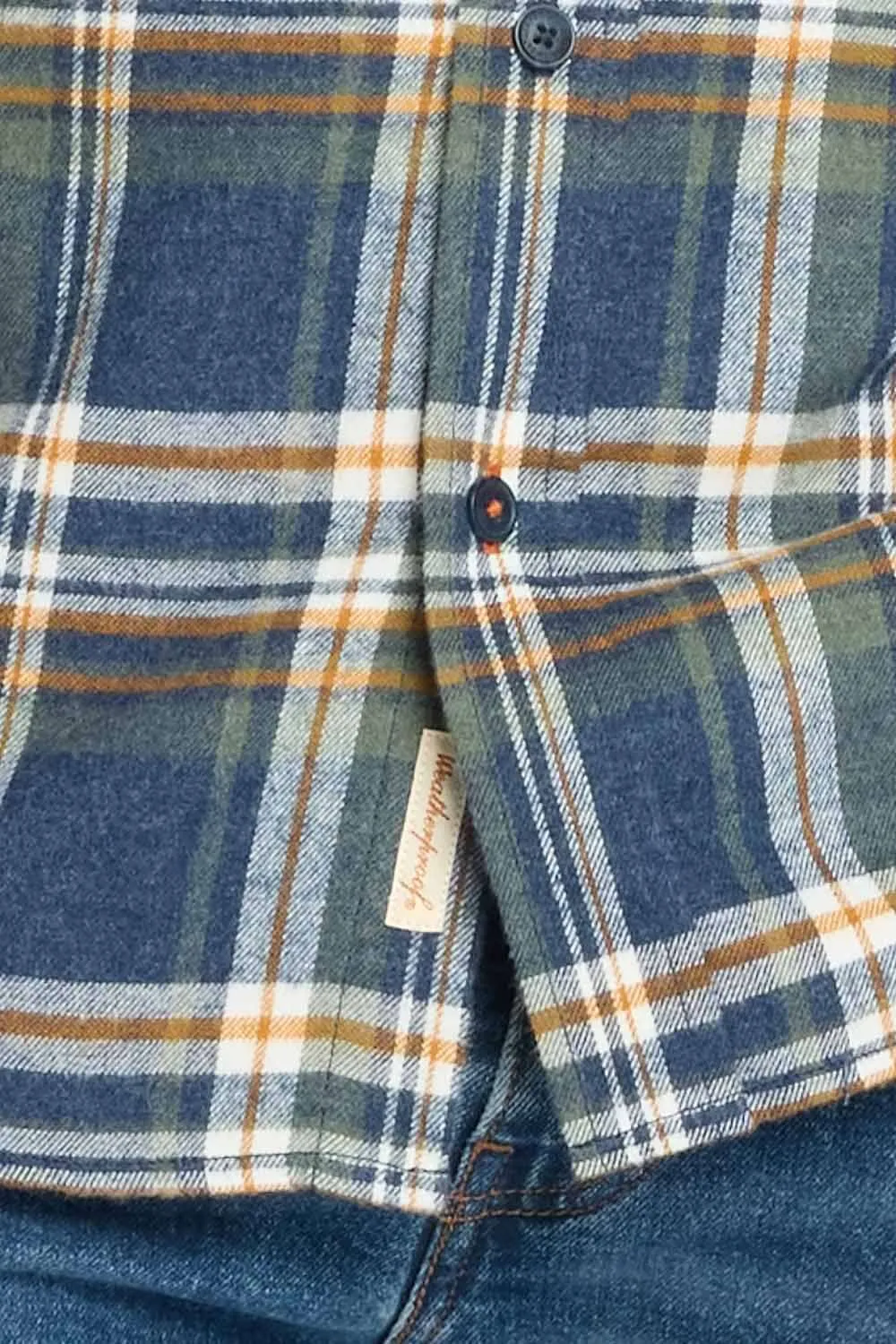 Weatherproof Vintage Brushed Flannel Shirt for Men in Parisian Night | F2485572GK-PARISIANNIGHT