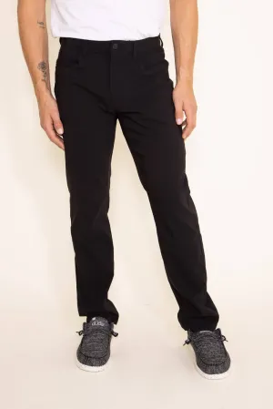 Weatherproof Vintage Lewis Performance Pants for Men in Black (Spring 2023) | W2S515-BLACK 005