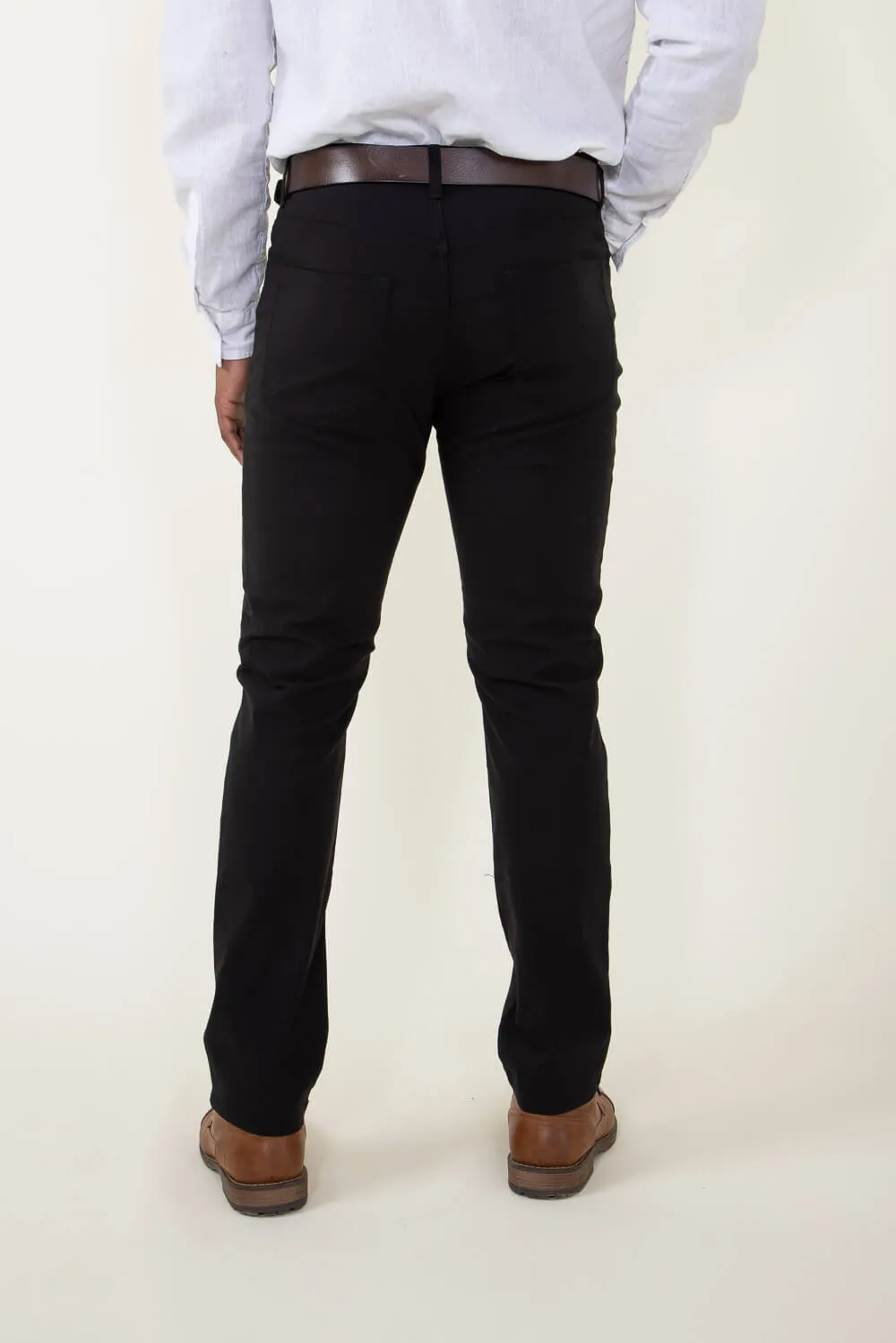 Weatherproof Vintage Momentum 5 Pocket Pants for Men in Black | W4S901-004 BLACK