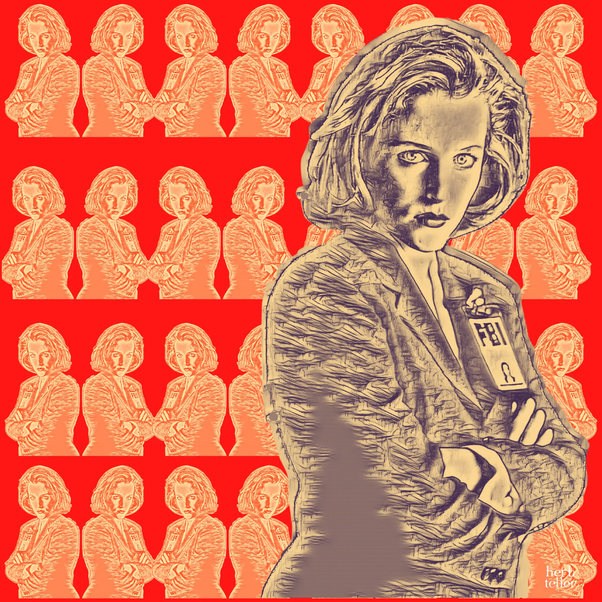 Well Dana me Scully (Dana Scully-inspired Herbal Tea/Infusion)