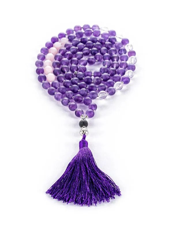 Wellness - Special GemWater and Mala Bead Necklace Set