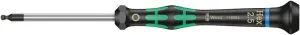 Wera 05118094001 2052 Ball end hexagon screwdriver for electronic applications, 2.5 x 60 mm