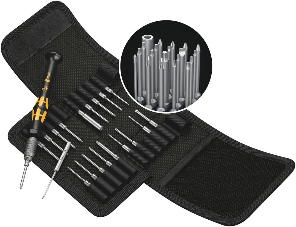 Wera 05135973001 Kraftform Kompakt Micro 21 ESD 1, 21 pieces