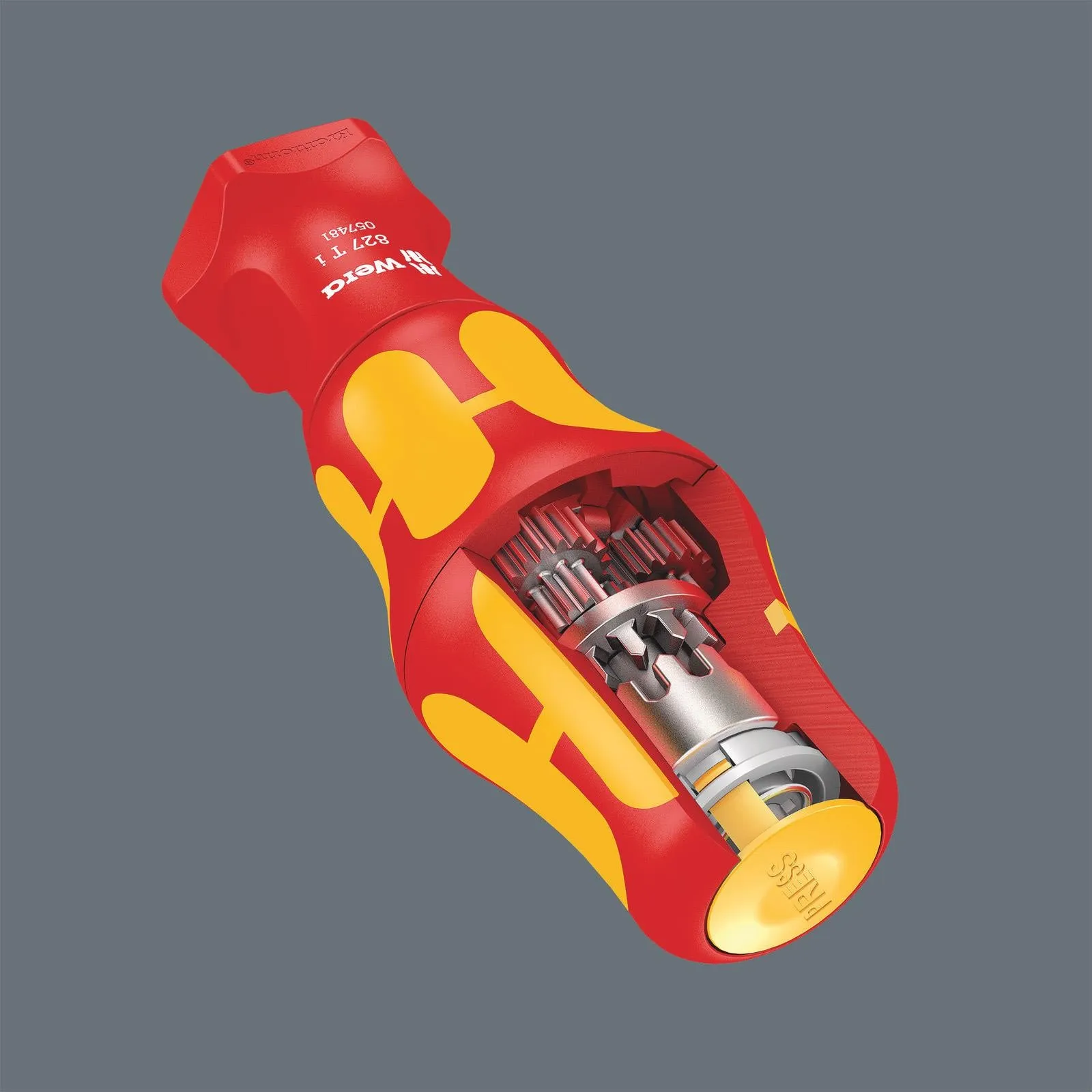 Wera Interchangeable VDE Screwdriver Set Kraftform Kompakt Turbo i 1 Tool Finder 16 Pieces Phillips Torx Pozi Slotted