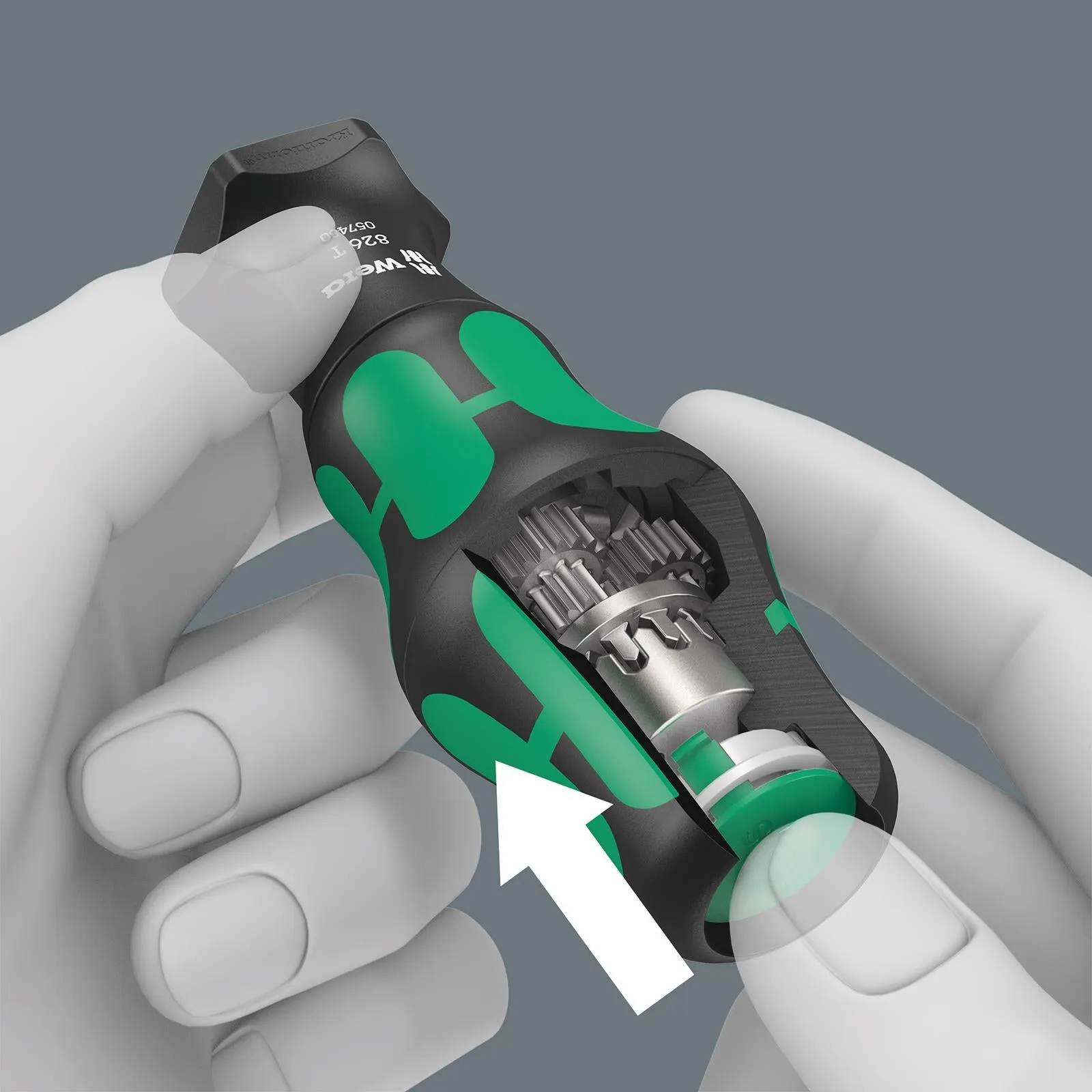 Wera Kraftform Kompakt Turbo 1 Interchangable Screwdriver Set 19 Piece in Case