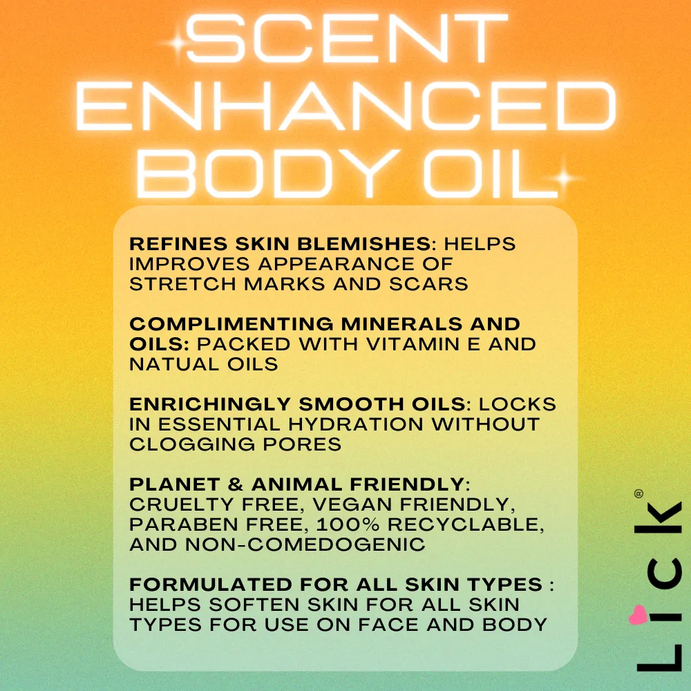 Whipped Cream Scented Body Oil