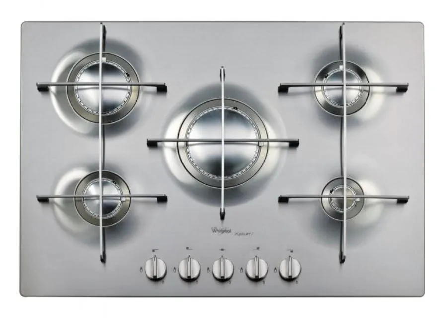 Whirlpool Stainless Steel 5 Burner Gas Hob – AKT 799/IXL
