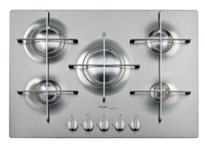 Whirlpool Stainless Steel 5 Burner Gas Hob – AKT 799/IXL