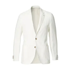White Cotton L.B.M 1911 Sport Coat