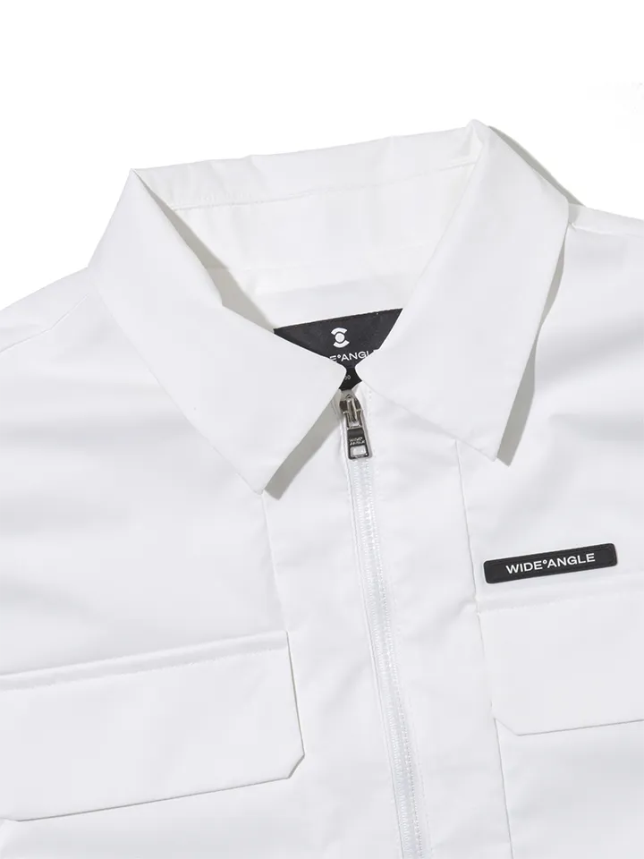 WideAngle: CO Casual Polo Full Open Vest  - 3 Colors
