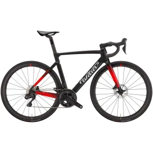 Wilier Triestina Cento 10 SL Disc Ultegra Di2 Carbon Road Bike 2023 - Black & Red
