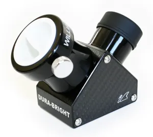 William Optics 1.25" Dura Bright Dielectric Diagonal with Carbon Fiber Plates, 99 % Reflectivity - D-125D-C-DB