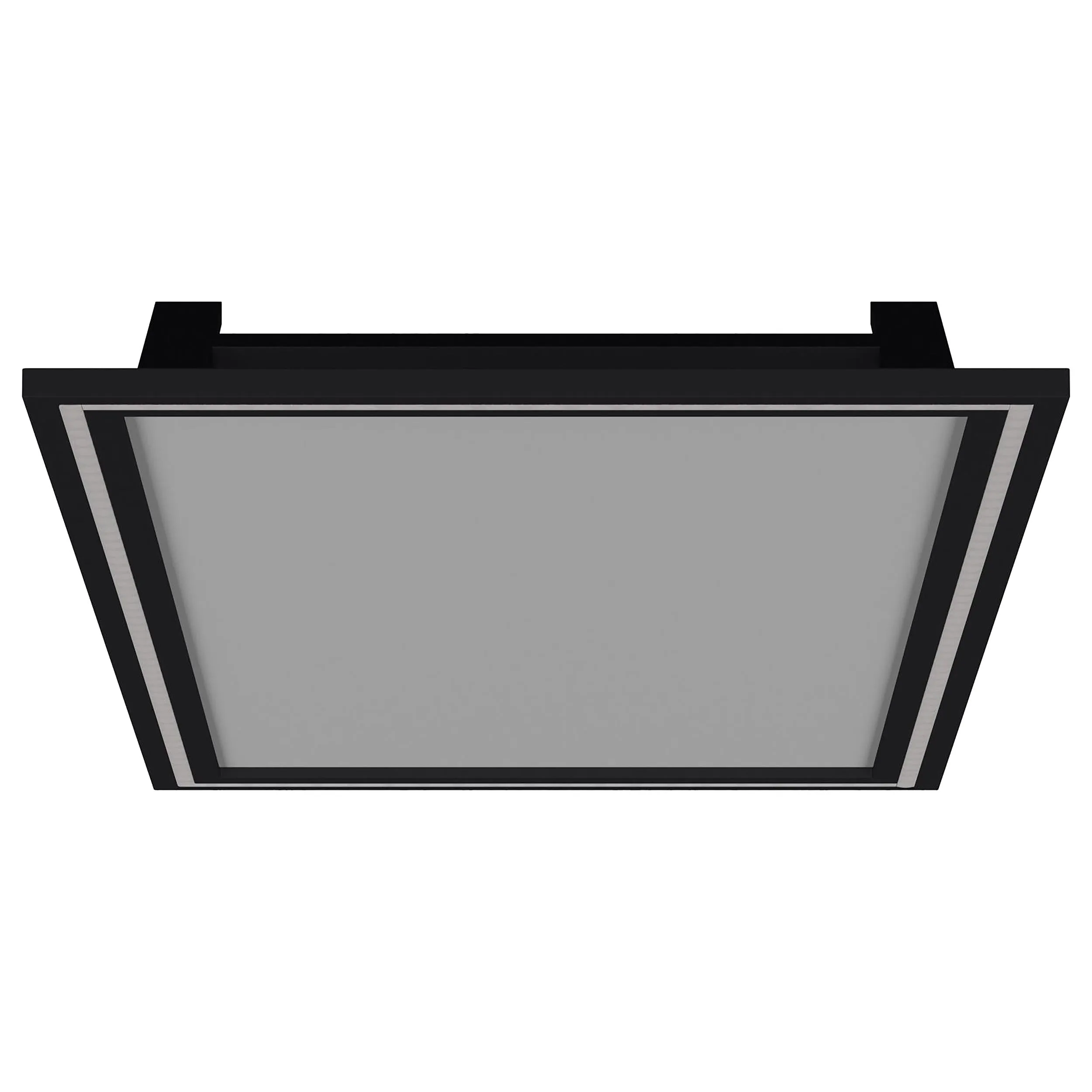 Windrose 28 x 67 Inch Tempered LED Standing Mirror Black