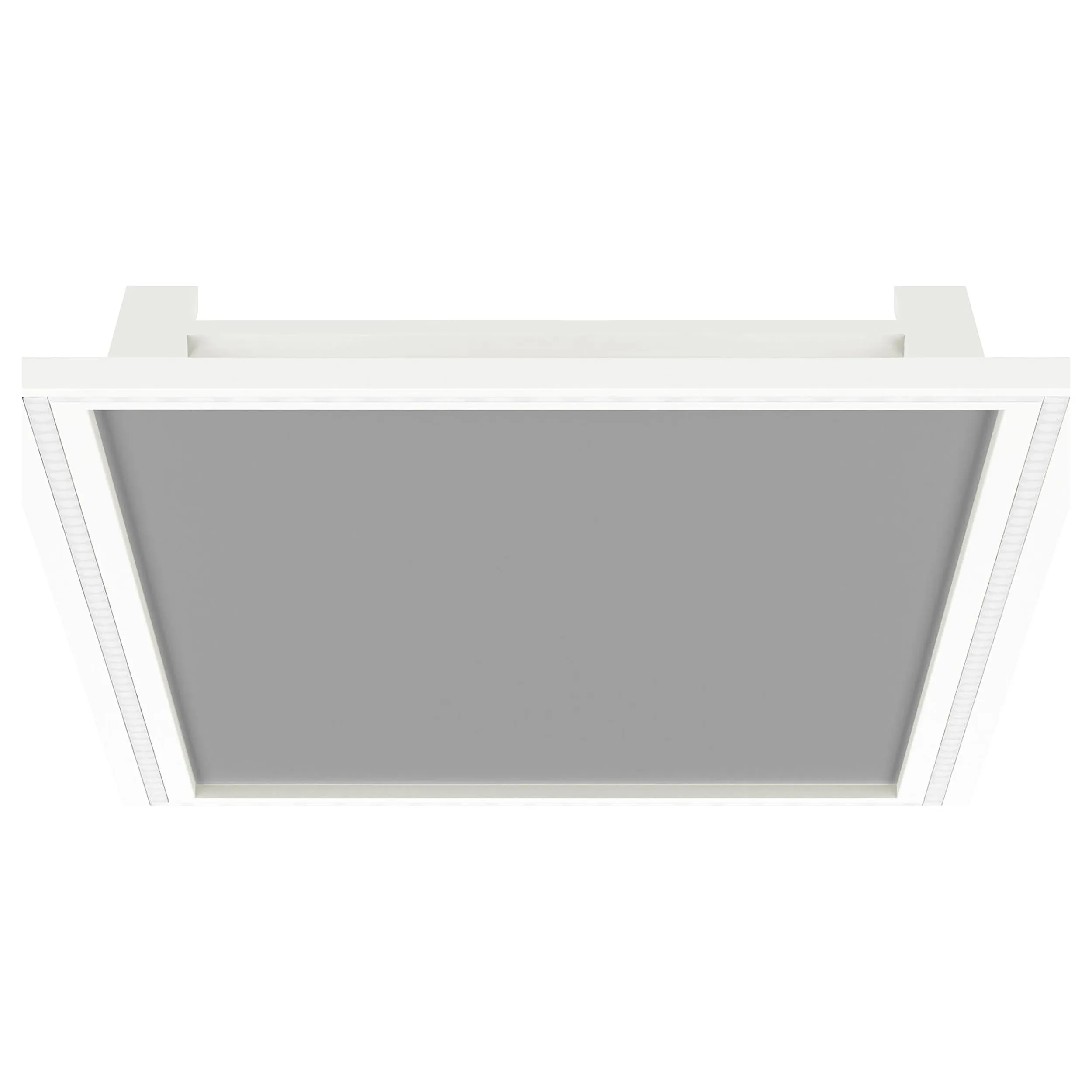Windrose 28 x 67 Inch Tempered LED Standing Mirror White