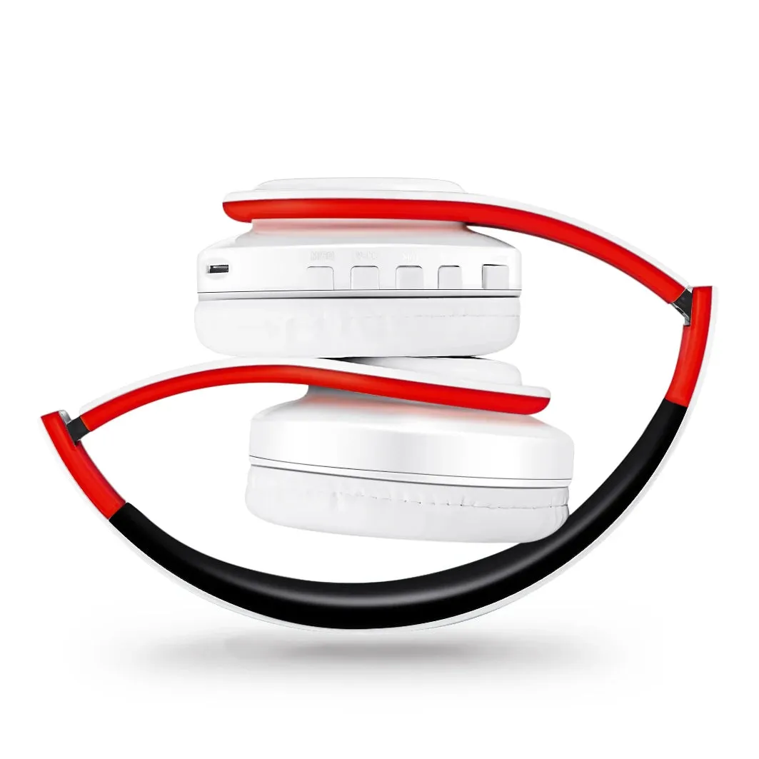 Wireless Bluetooth Headphones - Stereo Sports Headset with Mic, Overhead Earphones for Smart Phone TV PC Tablet