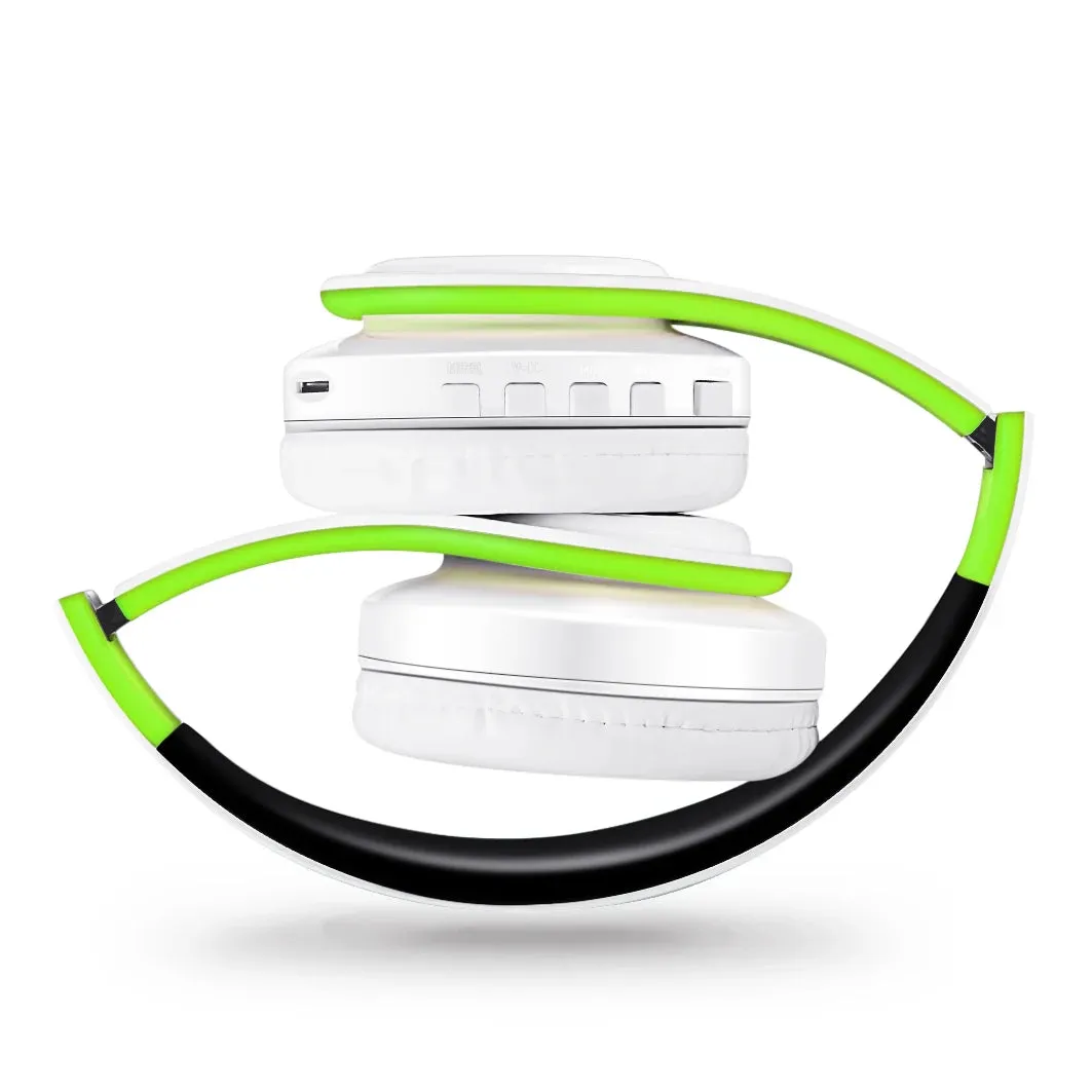 Wireless Bluetooth Headphones - Stereo Sports Headset with Mic, Overhead Earphones for Smart Phone TV PC Tablet