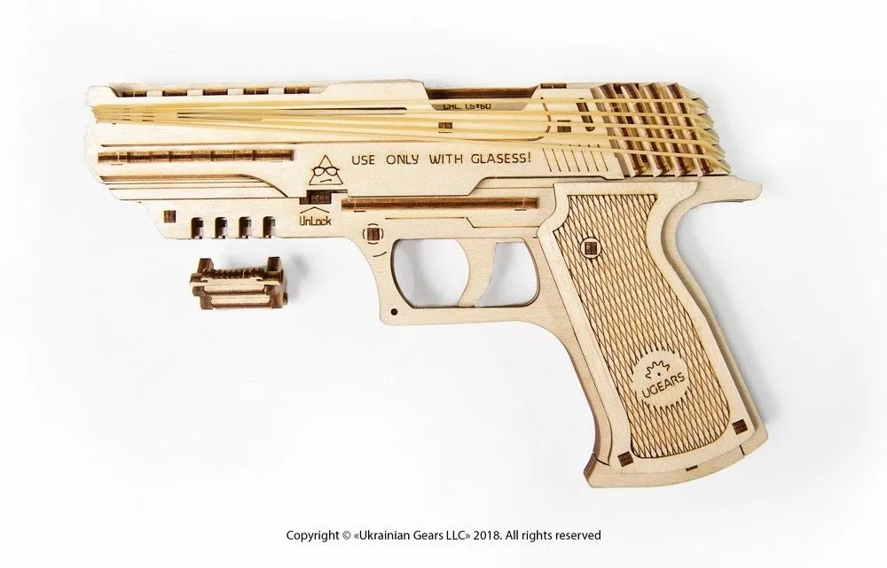 Wolf-01 Handgun - 63 pieces (Easy)