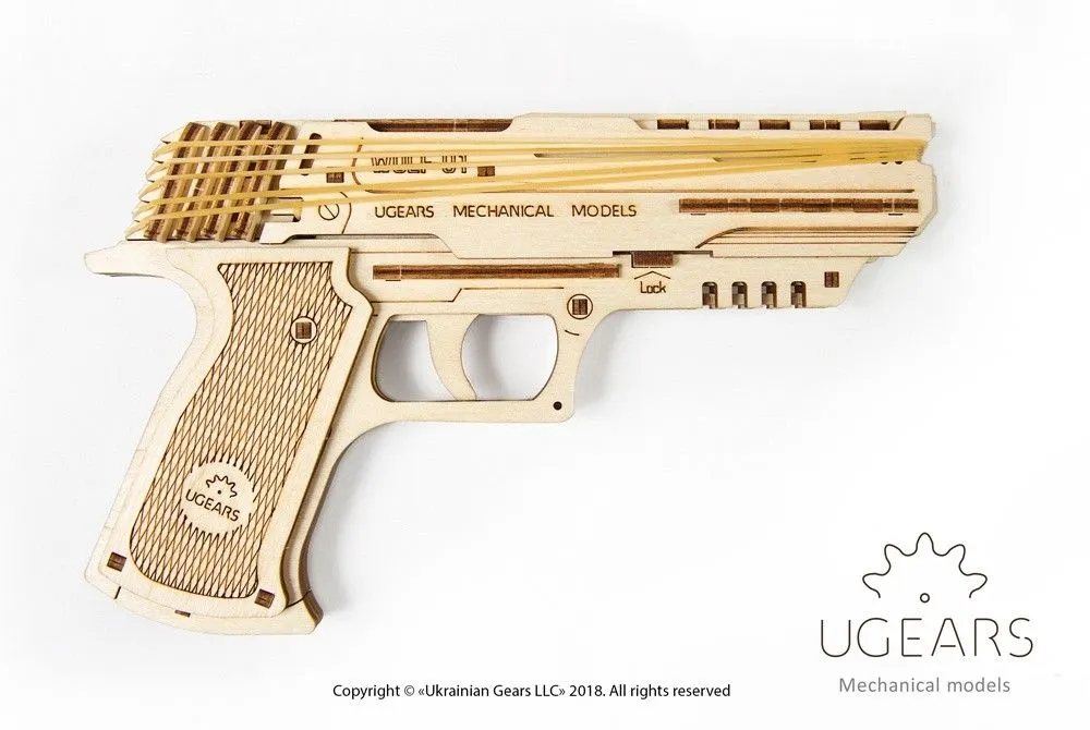 Wolf-01 Handgun - 63 pieces (Easy)