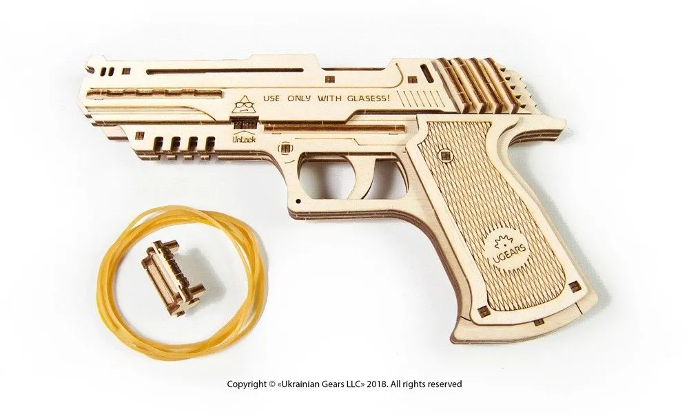 Wolf-01 Handgun - 63 pieces (Easy)