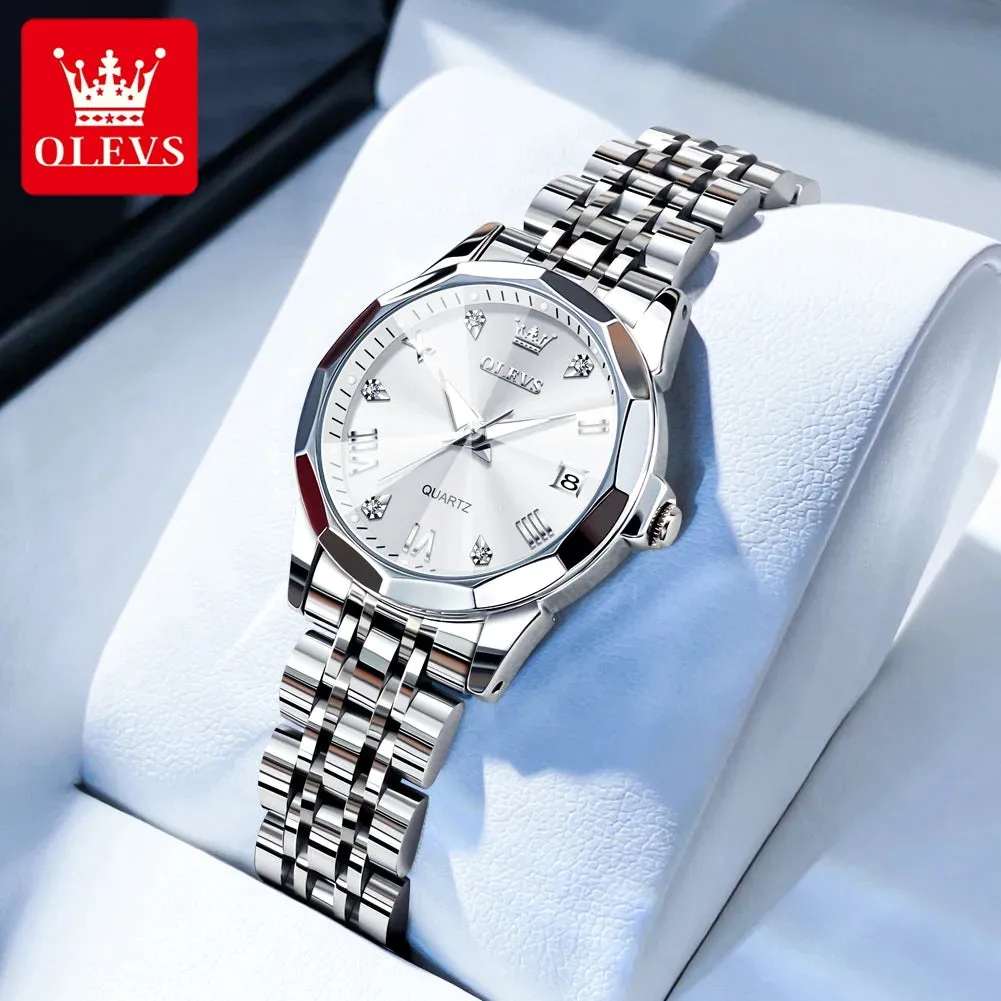 Women Waterproof Stainless Steel Women Watches