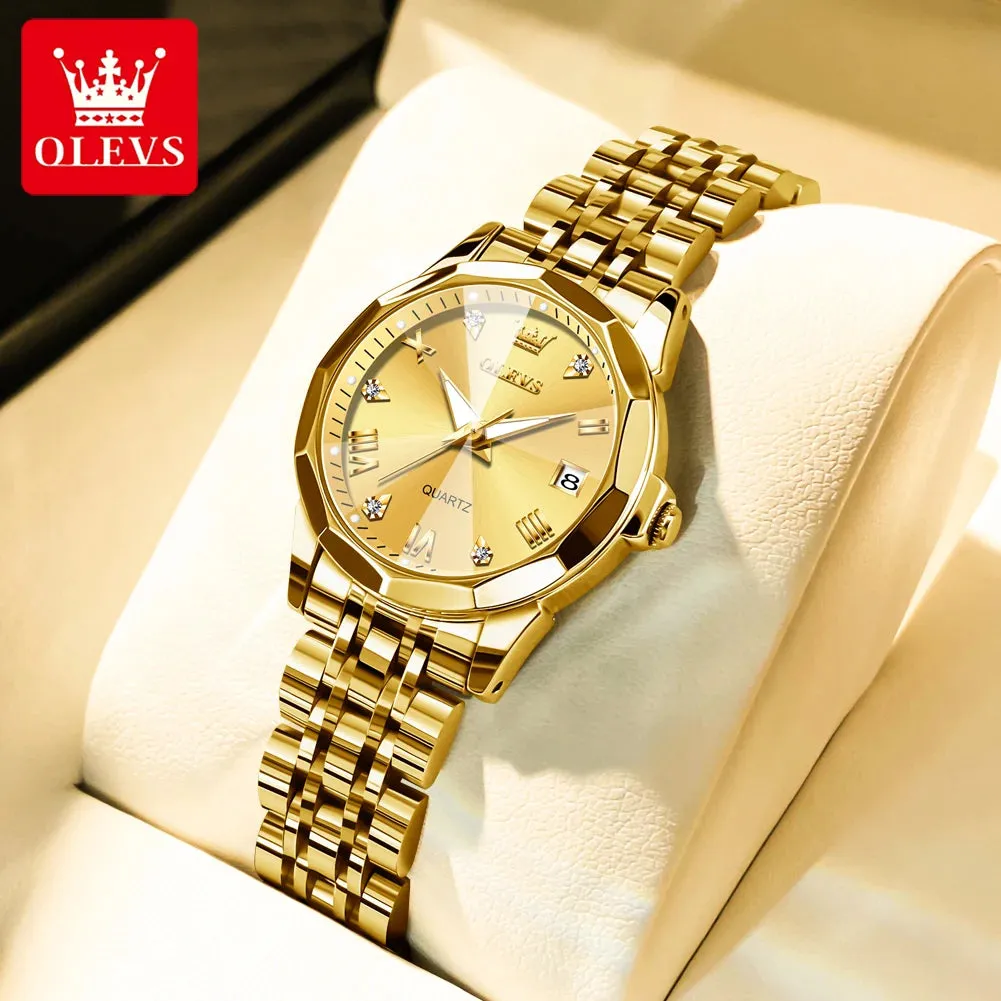 Women Waterproof Stainless Steel Women Watches