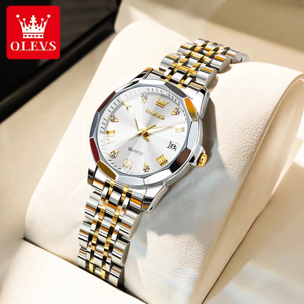 Women Waterproof Stainless Steel Women Watches