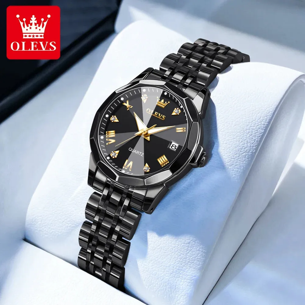 Women Waterproof Stainless Steel Women Watches