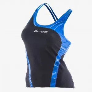WOMENS 226 SINGLET BK-AQ