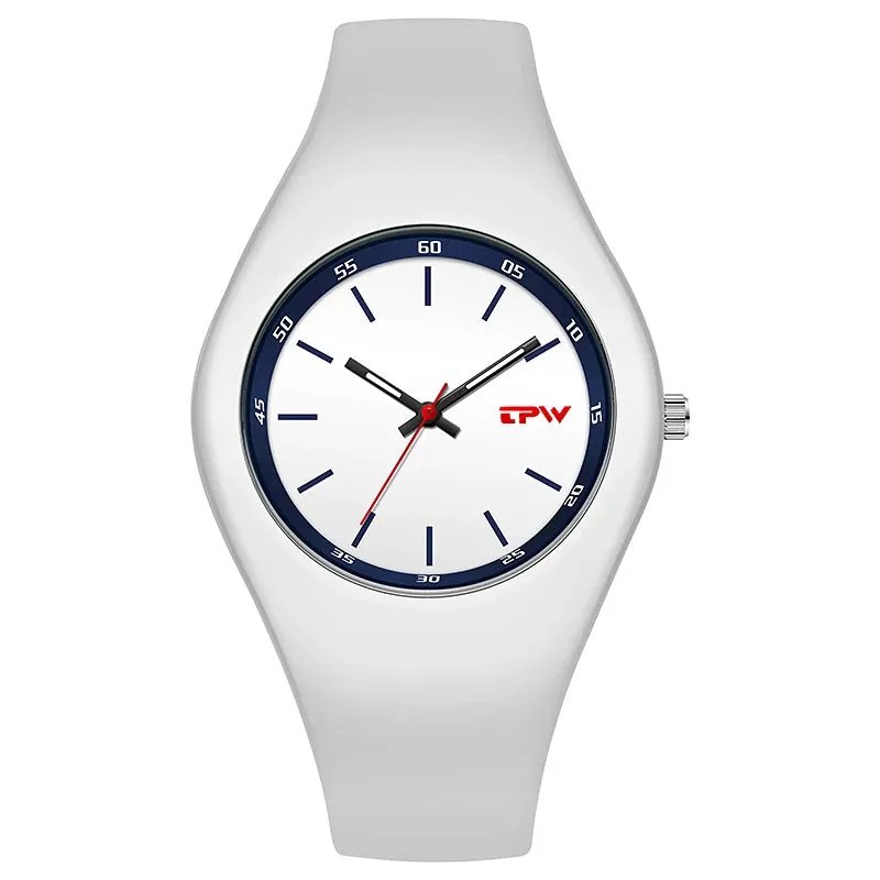 Women's 40mm Quartz Rubber Watch