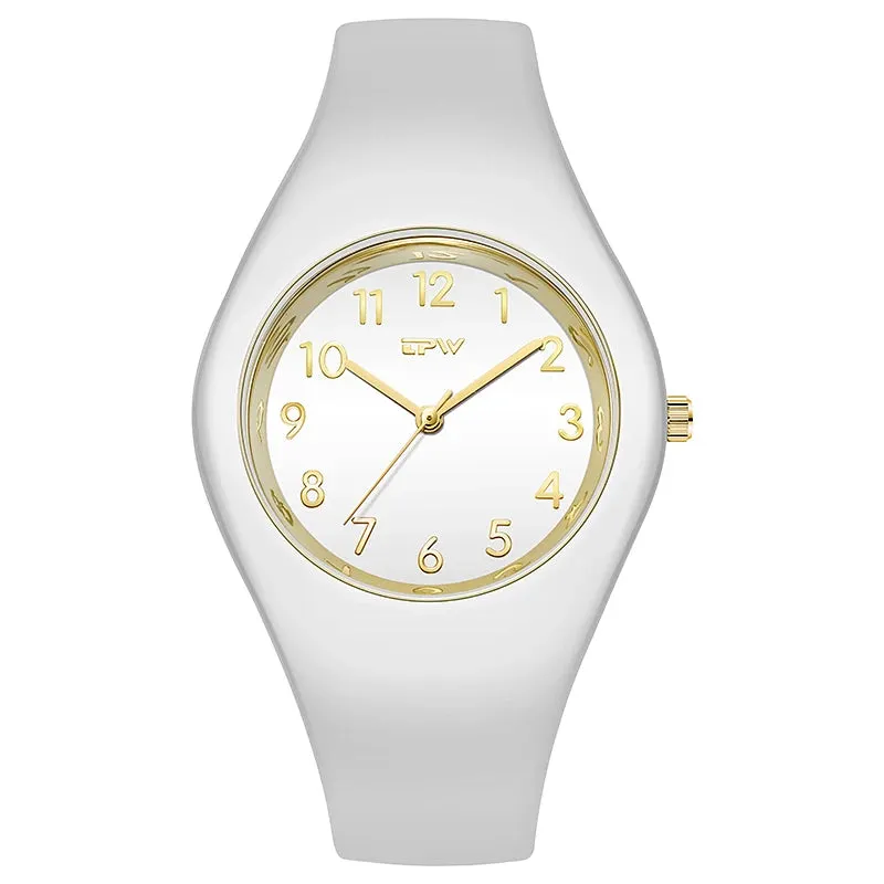 Women's 40mm Quartz Rubber Watch