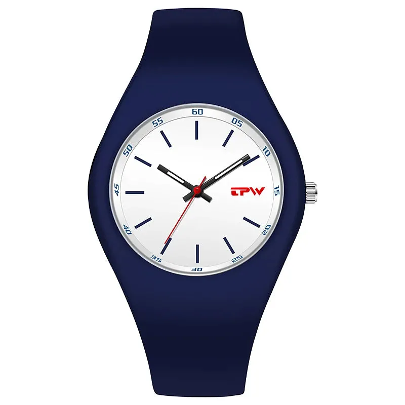 Women's 40mm Quartz Rubber Watch