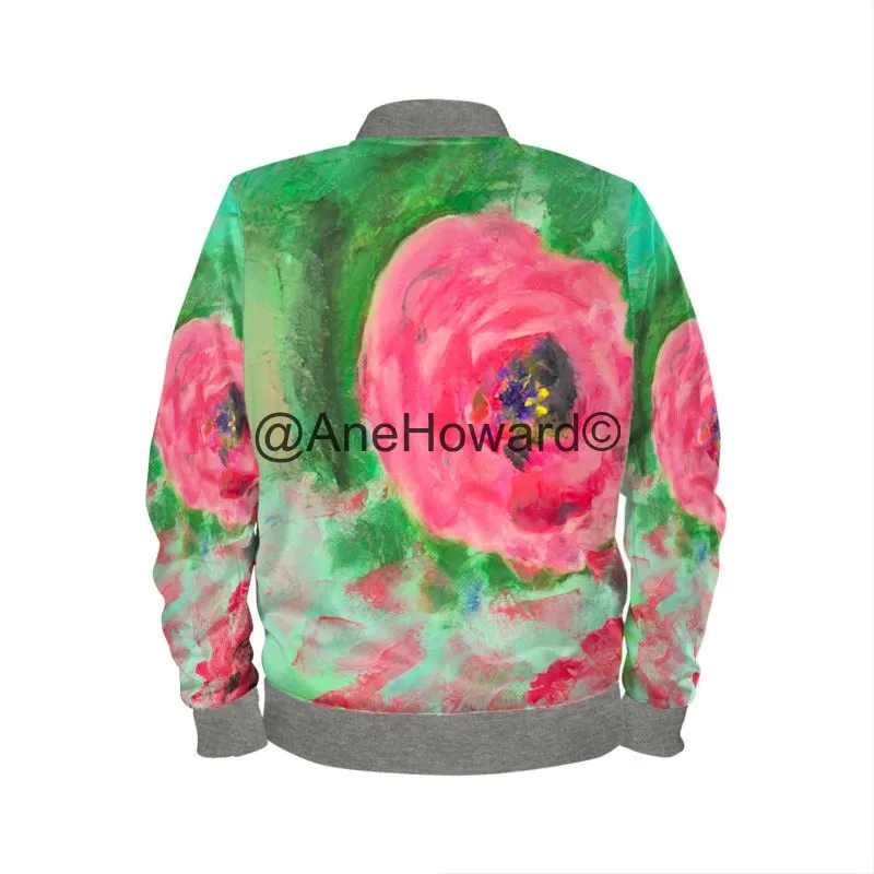 Women's Bomber Jacket Springtime in California