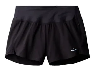 WOMEN'S BROOKS CHASER 3" SHORT 2.0 | BLACK