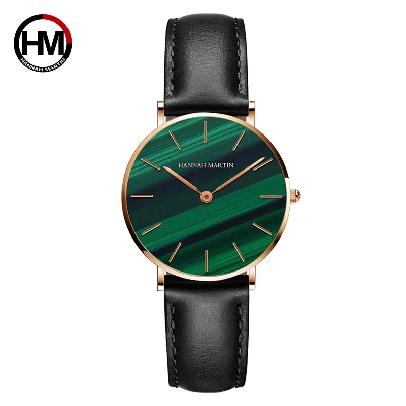 Women's Rose Gold Stainless Steel Mesh Quartz Waterproof Wristwatch