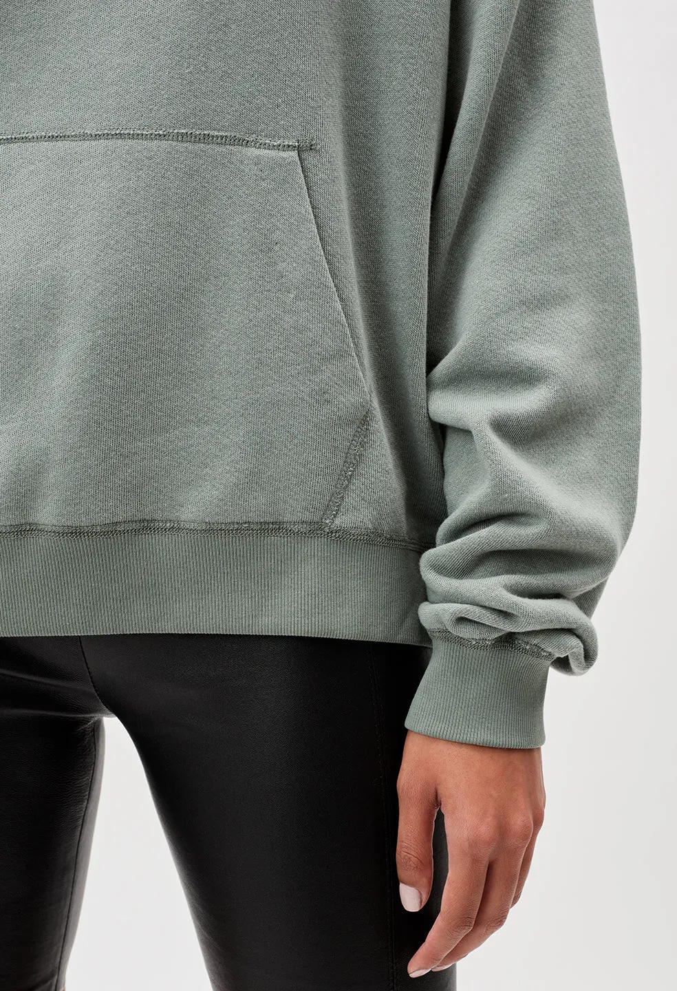 Women's Vintage Fleece Hoodie / Jade